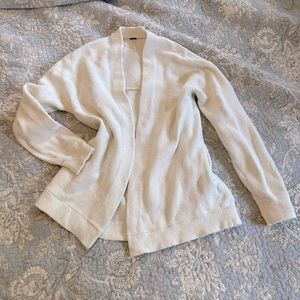 Free People ribbed cotton cardigan with pockets